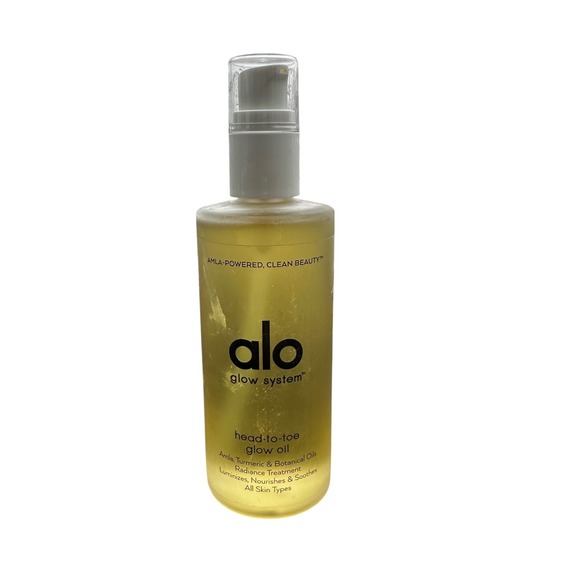 Alo Glow System Head to Toe Glow Oil Amla Turmeric...